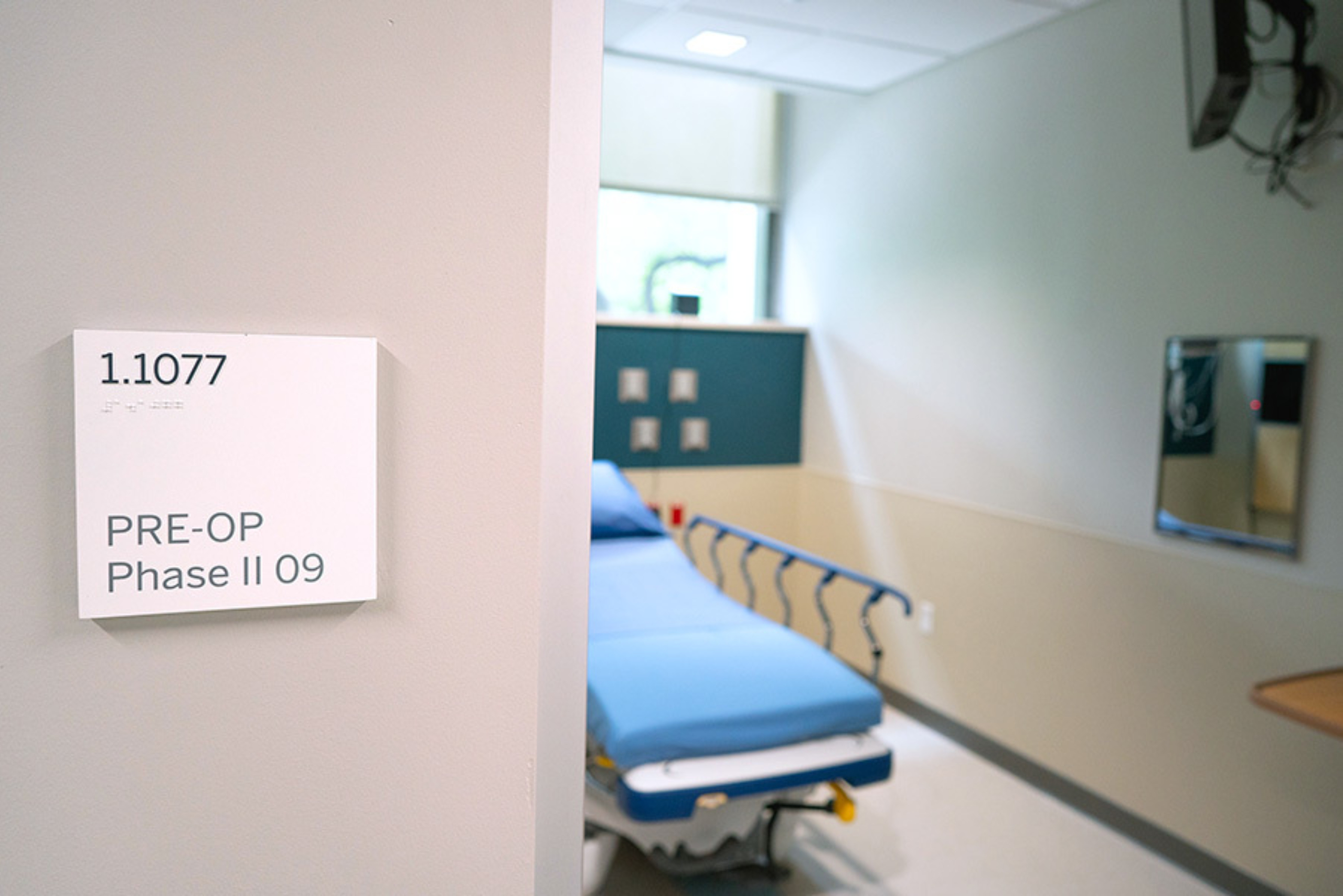 Ambulatory Surgery Center Pre-Op room