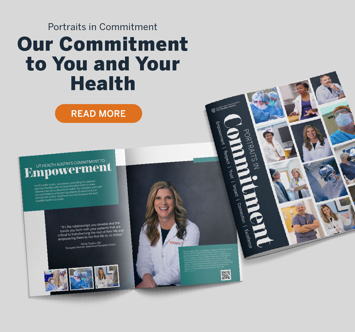 Read our Portraits and Commitments magazine online