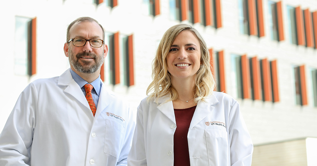 F. P. “Tripp” Buckley III, MD, Surgical Director of Digestive Health, and Stephanie Doggett, PA-C Physician Assistant, Foregut and General Surgery, Digestive Health, a clinical partnership between UT Health Austin and Ascension Seton.