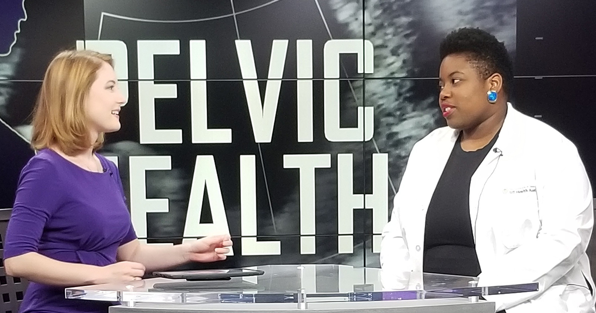 Uchenna Ossai, DPT, Pelvic Health Program Manager at UT Health Austin’s Women’s Health clinic, discusses pelvic floor health with KXAN News.
